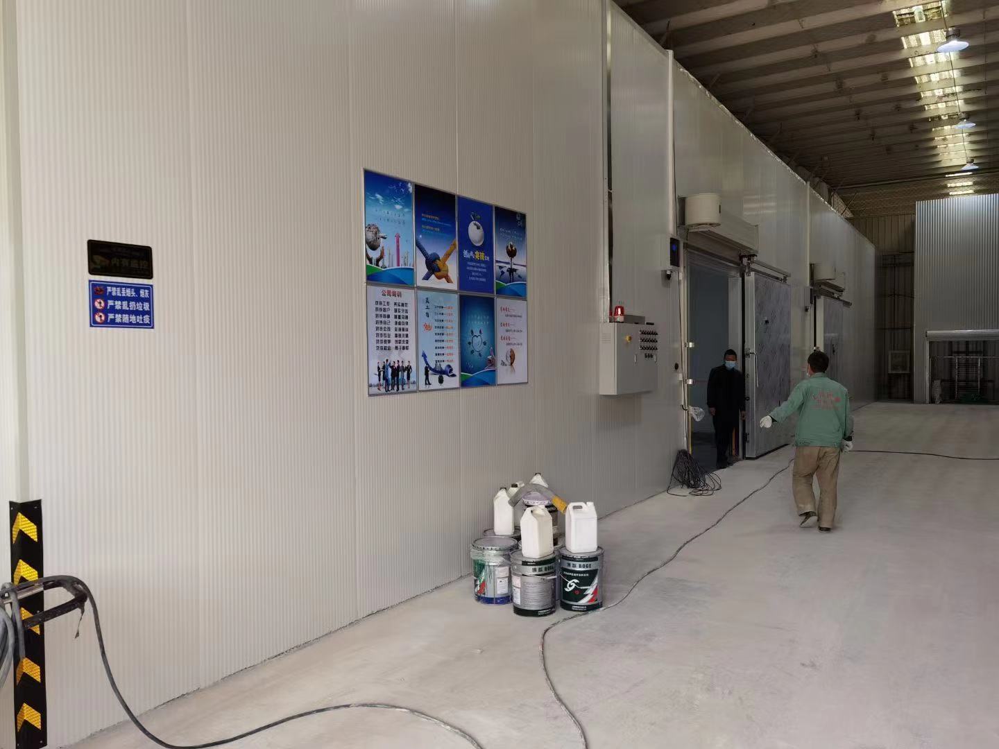 上海11000m3大型冷鏈物流冷庫(kù)安裝工程項(xiàng)目